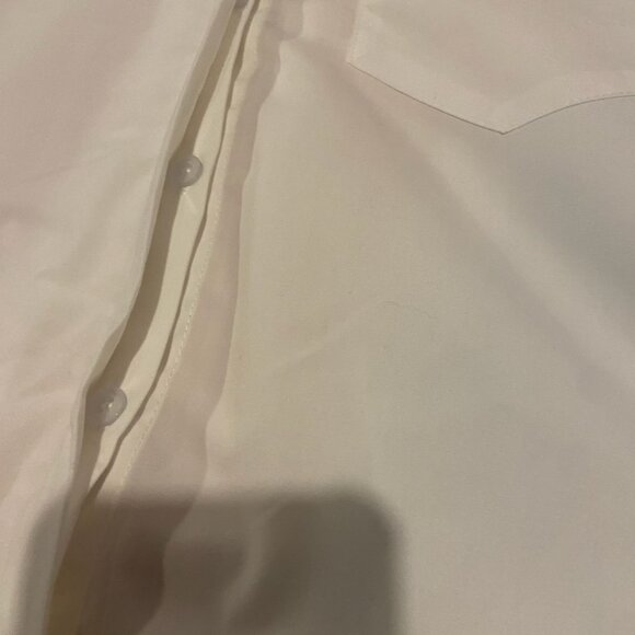 NWT Classic White Oversized Button-Down Shirt | Timeless Wardrobe Staple XS - Picture 4 of 9